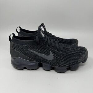 Nike Mens Air VaporMax FK 3.0 AJ6900-004 Black Running Shoes Sneakers Size 7.5